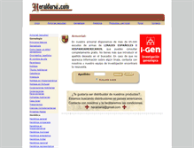 Tablet Screenshot of heraldaria.com